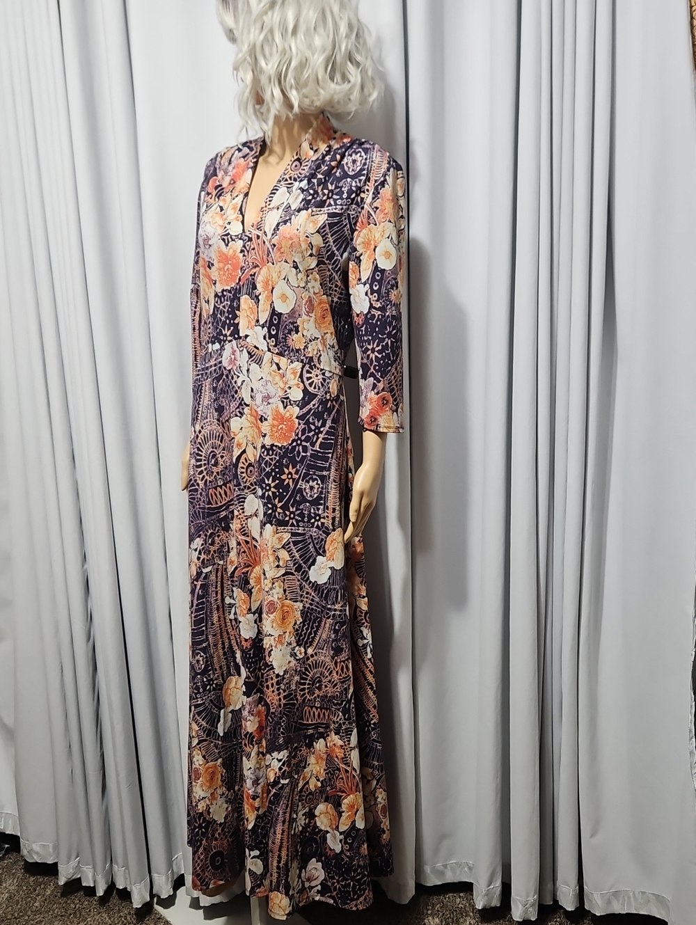 Soft Surroundings Floral Maxi Dress